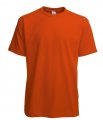 T-shirts Gildan Ring spun Premium 4100 oranje