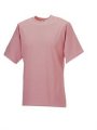 T-shirts, unisex, heavy Russel R-180-0 pink