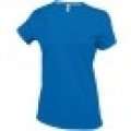 T-shirt V hals Dames Kariban K381 LIGHT ROYAL BLUE