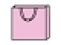 Boodschappentas Cotton bag classic pink