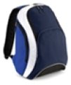 Rugzak Teamwear Backpack Bagbase BG571 french navy-bright royal-white