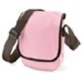 Tassen, Schoudertas Mini Reporter Bag Bagbase BG018 classic pink-brown