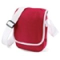 Tassen, Schoudertas Mini Reporter Bag Bagbase BG018 classic red-wit