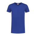 Heren T-shirt extra Lang Santino Jace+C-Neck royal blue